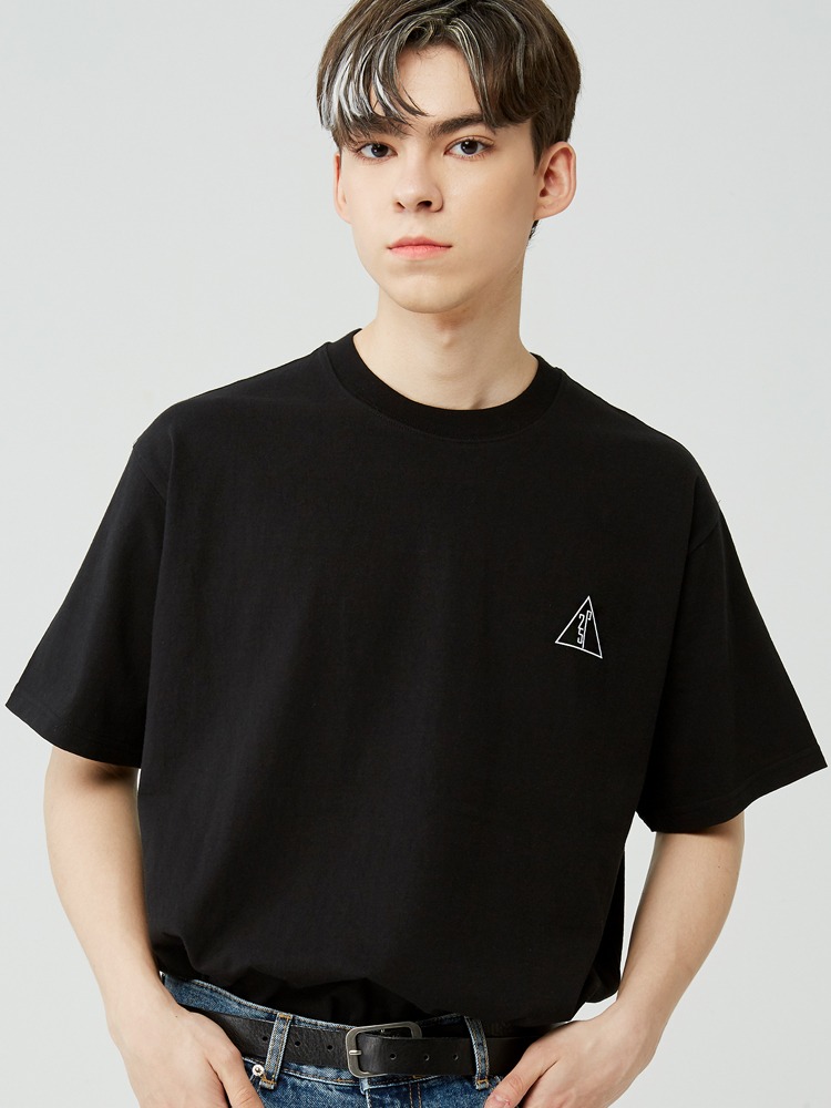 25P BASIC LOGO T-SHIRT [black]_반팔 티셔츠